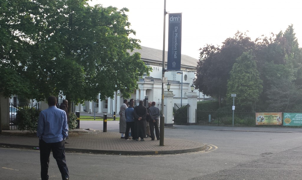 Local Somalis protest at Somali Cultural event